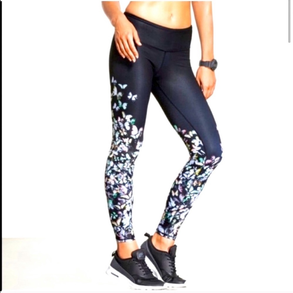 ALO Yoga Airbrush Butterfly Legging Tights